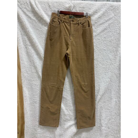 Eddie Bauer Natural Fit Corduroy Pants Women’s 10T Tan Stretch Straight Casual - Picture 7 of 8